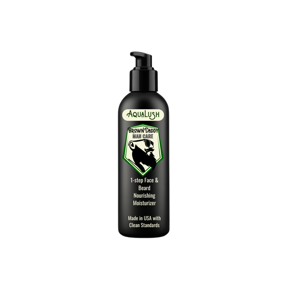 AquaLush Face & Beard Moisturizer (Fragrance Free)