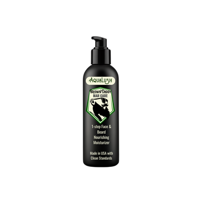 AquaLush Face & Beard Moisturizer (Fragrance Free)