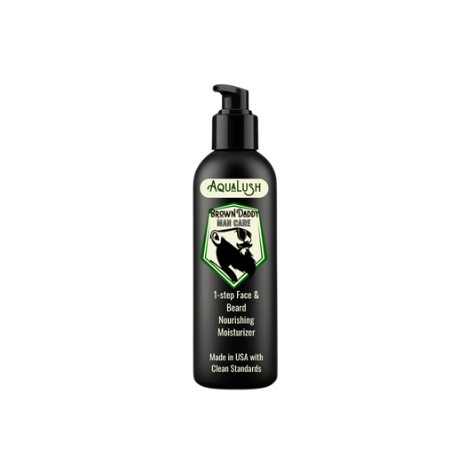 AquaLush Face & Beard Moisturizer (Fragrance Free)